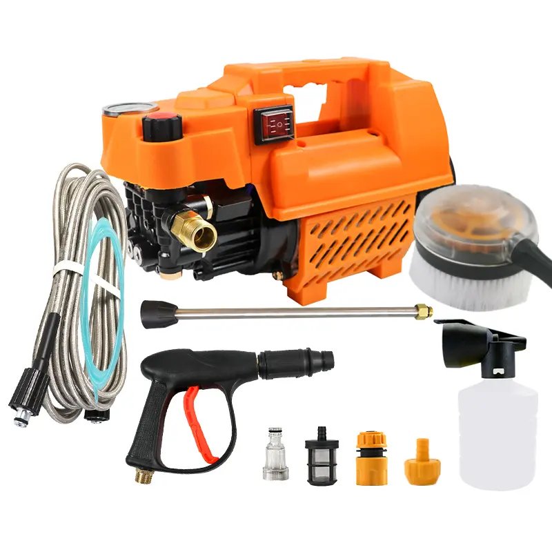Car Washer Machine Electric High Pressure 2200W Spray Tools Cleaning Pump Machine