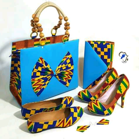 African Matching Shoes Purse Bag | Price in Ghana | Upfrica (brand-new) – Women's Bags in GH