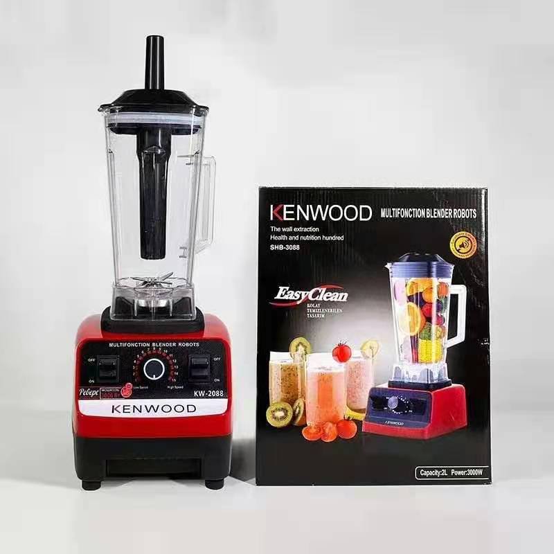 Kenwood 2L 3000W blender and mixer Multifunctional commercial and kitchen blender smoothie juicer and mixer