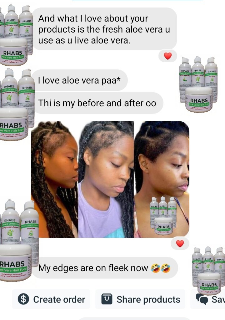 Rhabs Aloe Vera Hair Growth Set