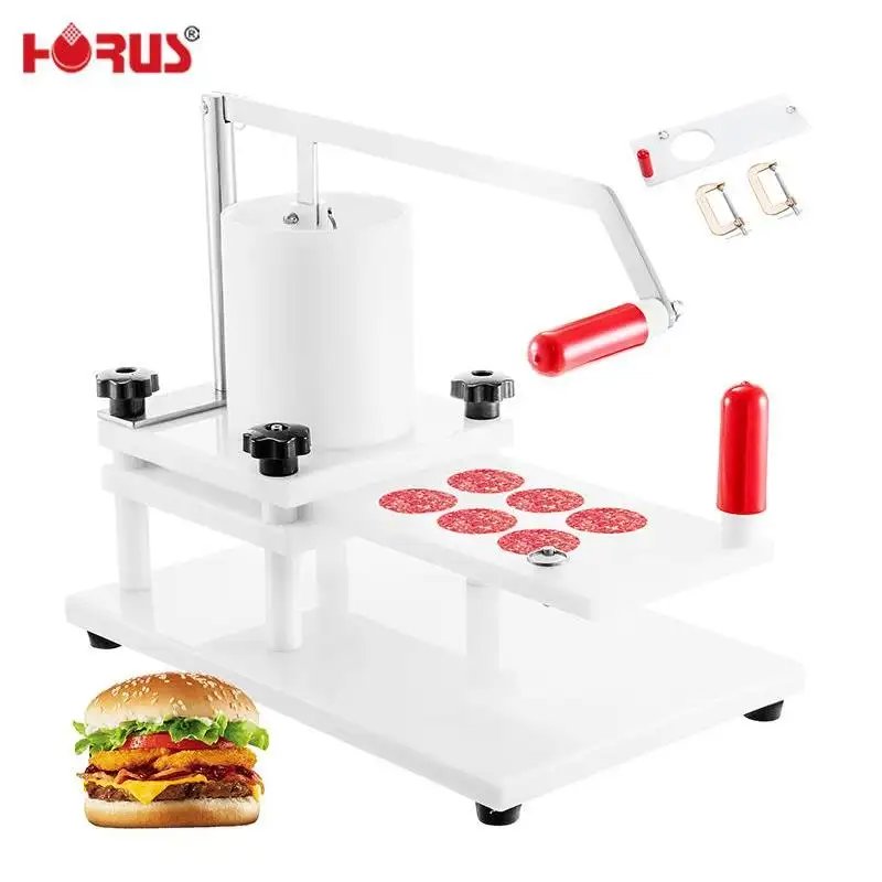 Commercial Manual Hamburger Burger Patty Making Forming Machine