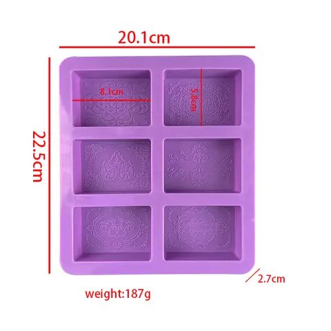 Silicone Soap Mould