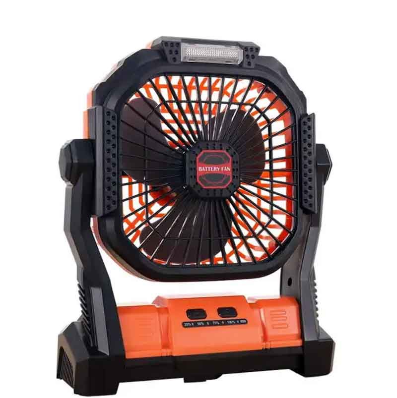 Fan Table standing Rechargeable Fan With LED light & Power bank