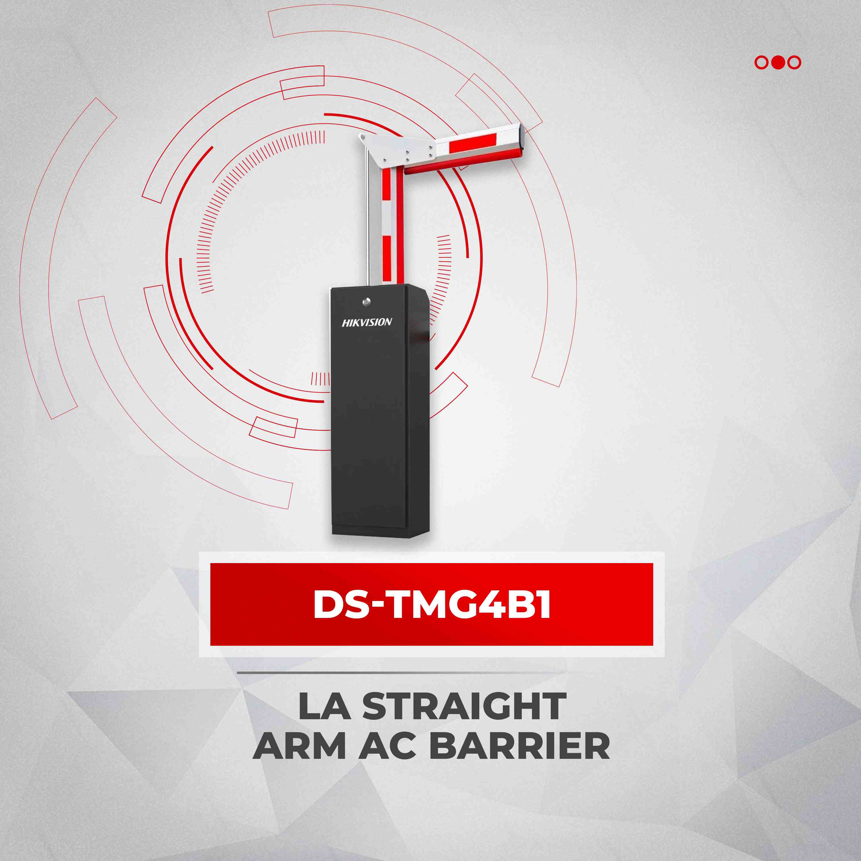 Hikvision LA Crank-Arm AC Barrier Gate