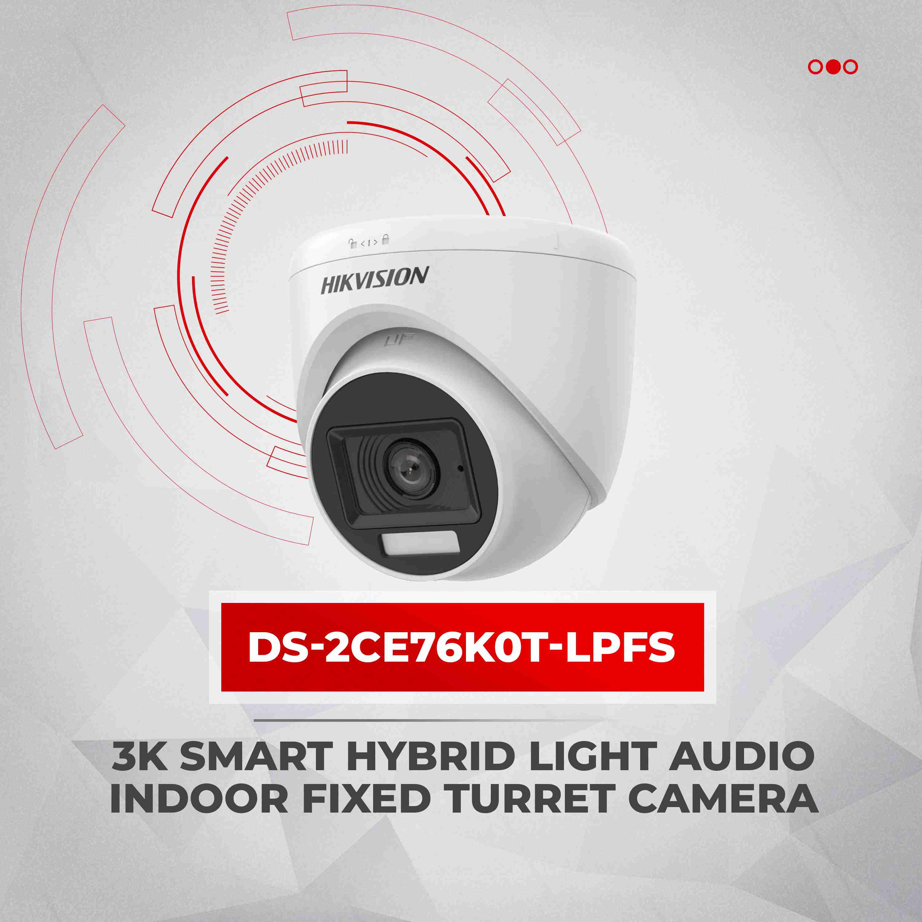 CCTV Ds-2ce76k0t-LFPS Dome Camera for CCTV Security Camera Systems