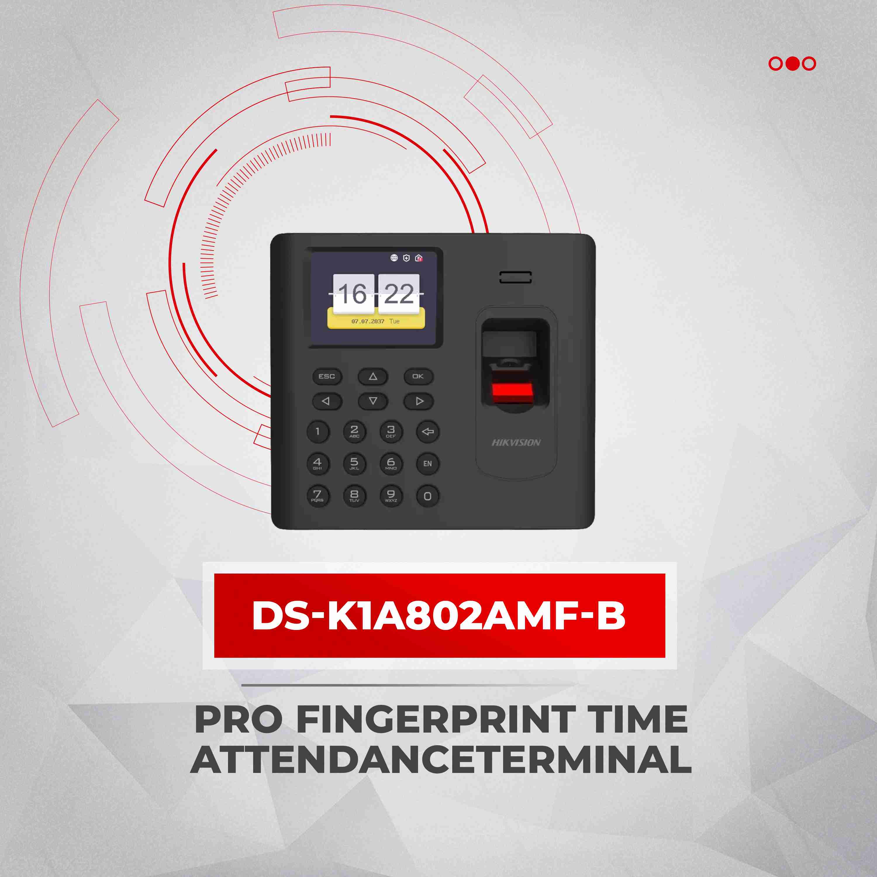 Hikvision Fingerprint Time Attendance Terminal