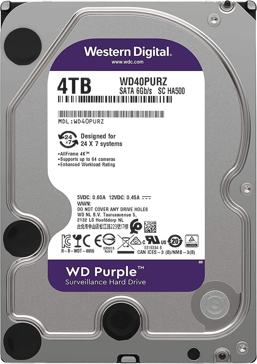4TB Surveillance Hard Drive