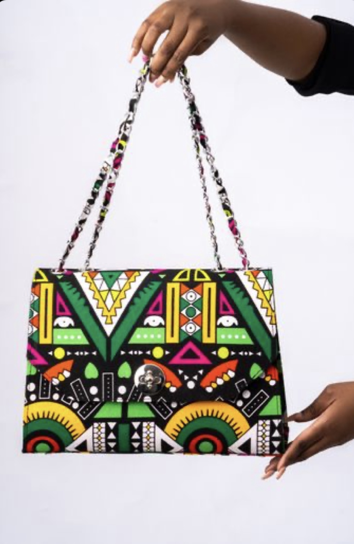 African print bags