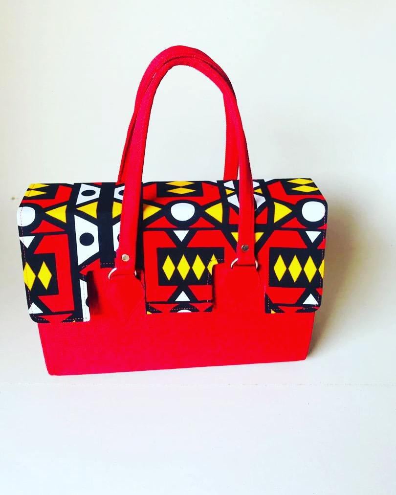 African print bags