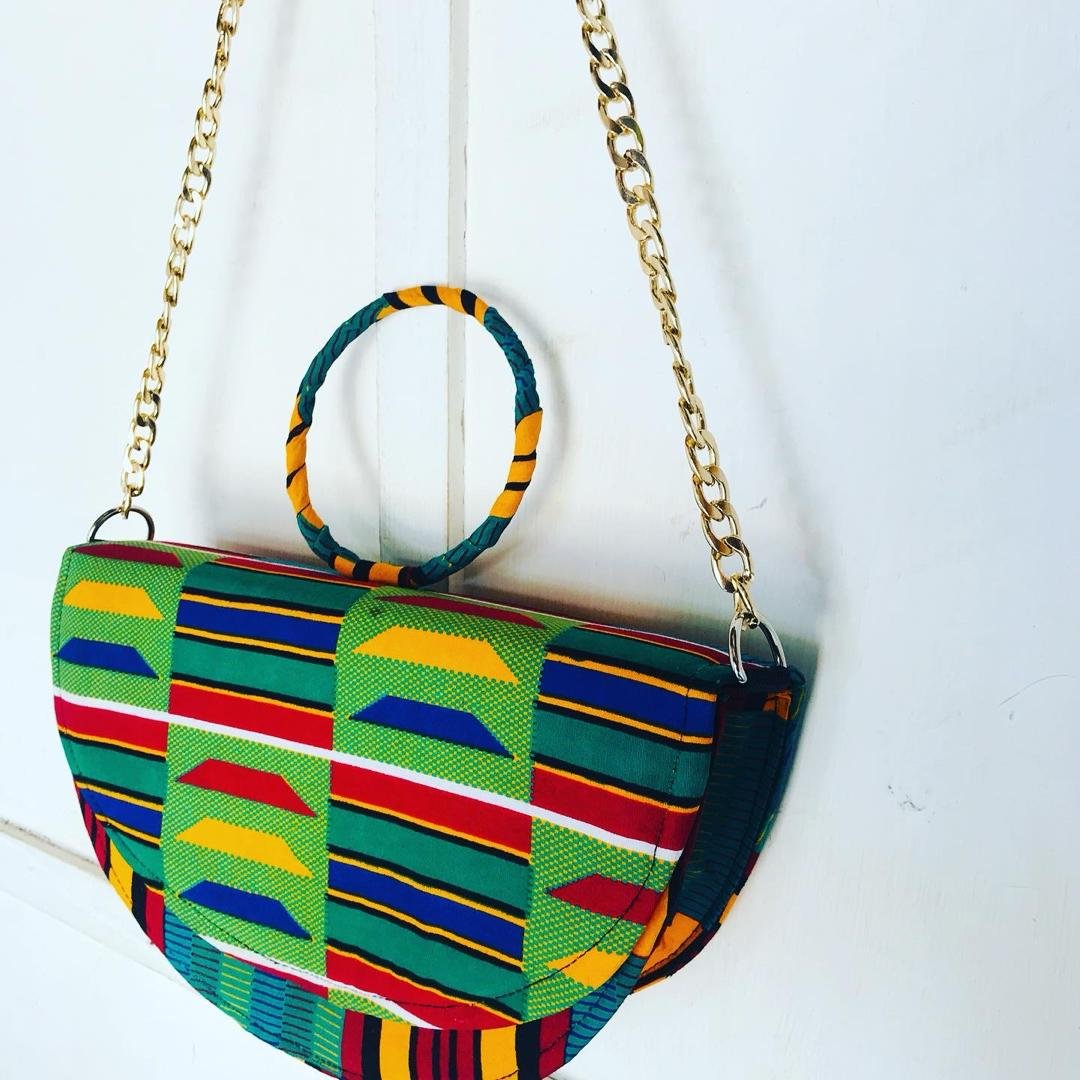 African print bag