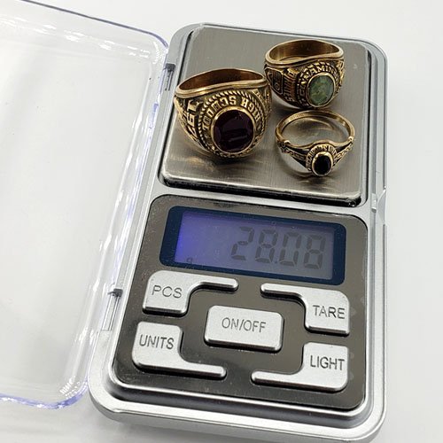 Pocket digital gold scale machine