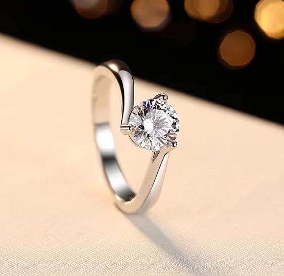 Wedding Ring Silver for Women