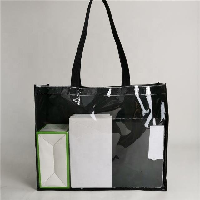 Tote Plastic Pvc Packaging Zipper Bag For Brushes