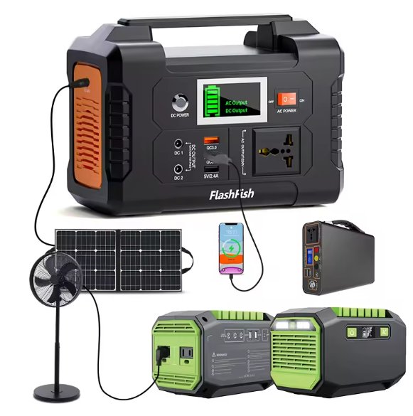 Solar Power Storage Power bank Generator
