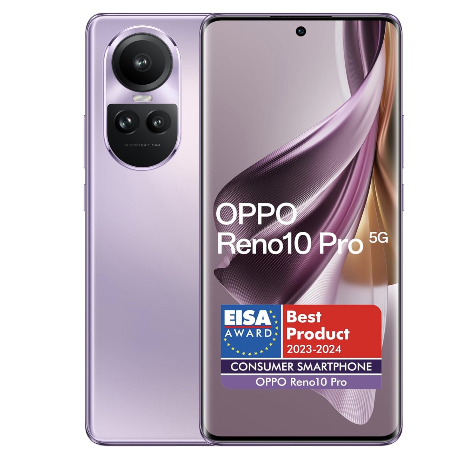 OPPO Reno 10 Pro 5G 17 cm (6.7") Double SIM Android 13 USB Type-C 12 Go 256 Go 4600 mAh Violet (Original Brand New) in GH