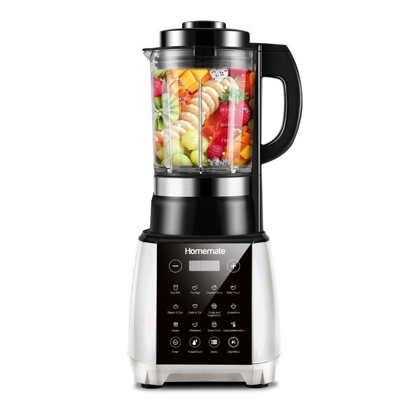 Homemate Thermal Blender - Grind, Cook, Steam, Blend