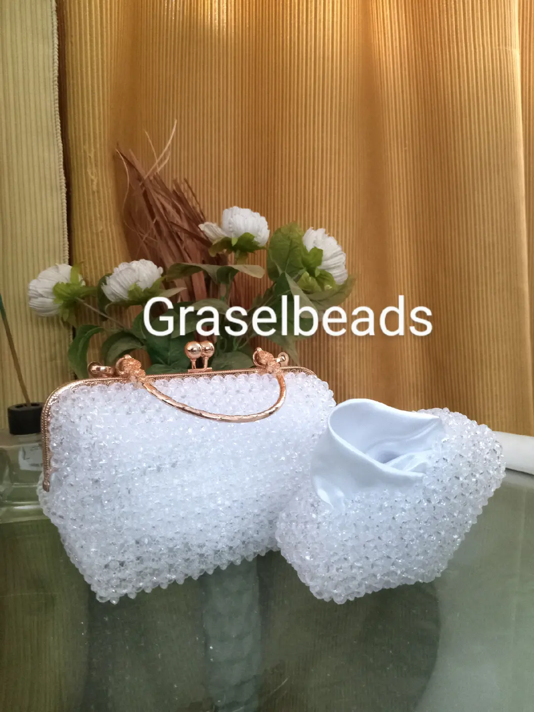 Kisslock bead bags