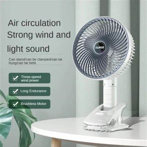 Fan Circulation Clamp Fan. Multi Angle Multifunctional