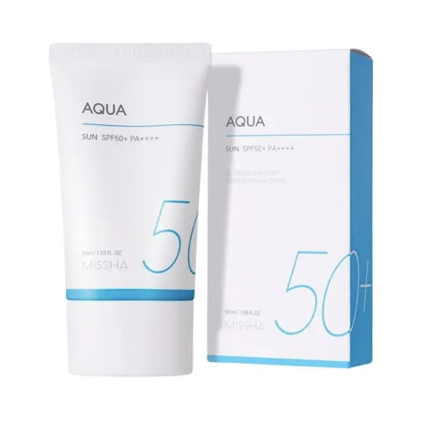 MISSHA AQUA All Around Safe Block AQUA Sun SPF50+ PA++++ – Lightweight Hydration & Powerful UV Protection in GH
