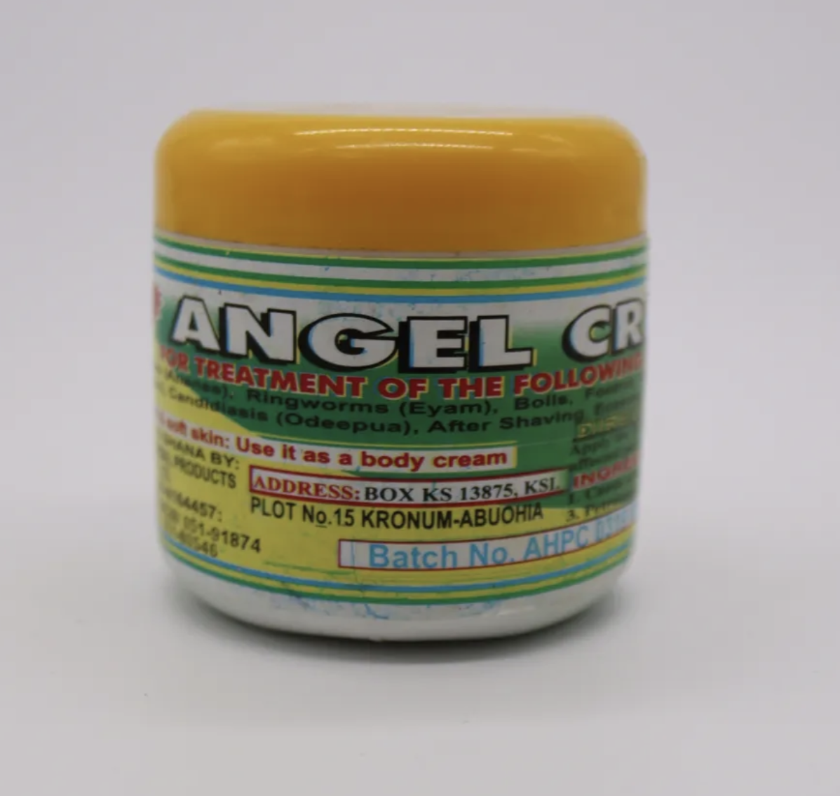 Angel Cream 200g – Herbal Skin Care & Moisturising Cream (Made in Ghana, UK Stock)