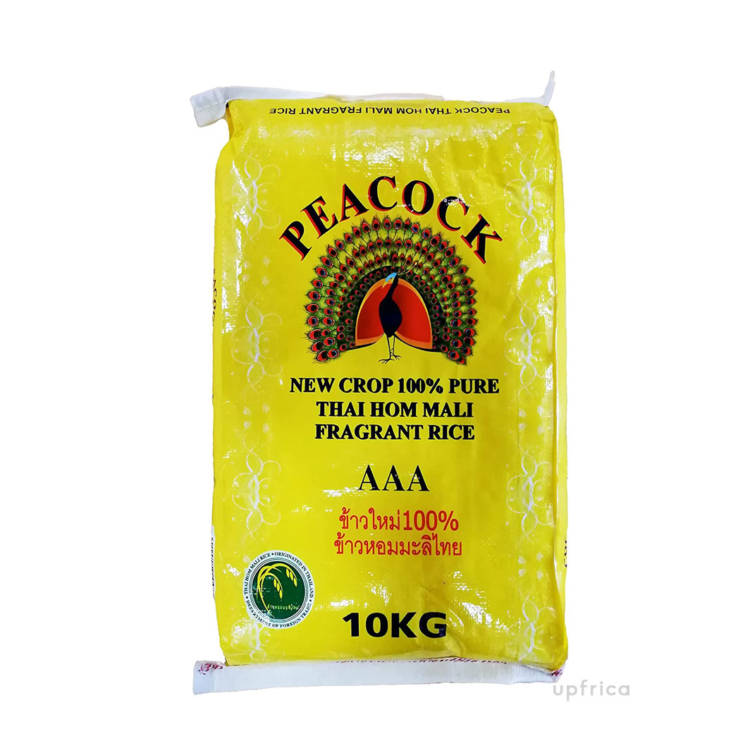 Peacock Rice Hom Mali Fragrant | Price in Ghana | Upfrica (brand-new) – Rice, Gari & Grains in GH