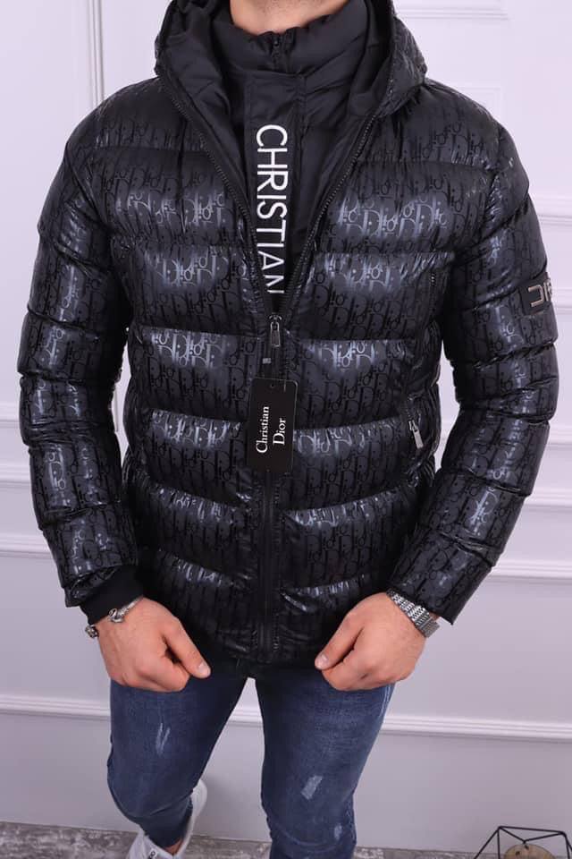 Men Winter Jacket Christian Dior ⚫