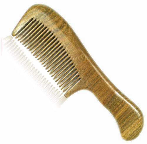Handcraft Green Sandalwood Sandal Wood Hair Care Large Comb Gift 19cm