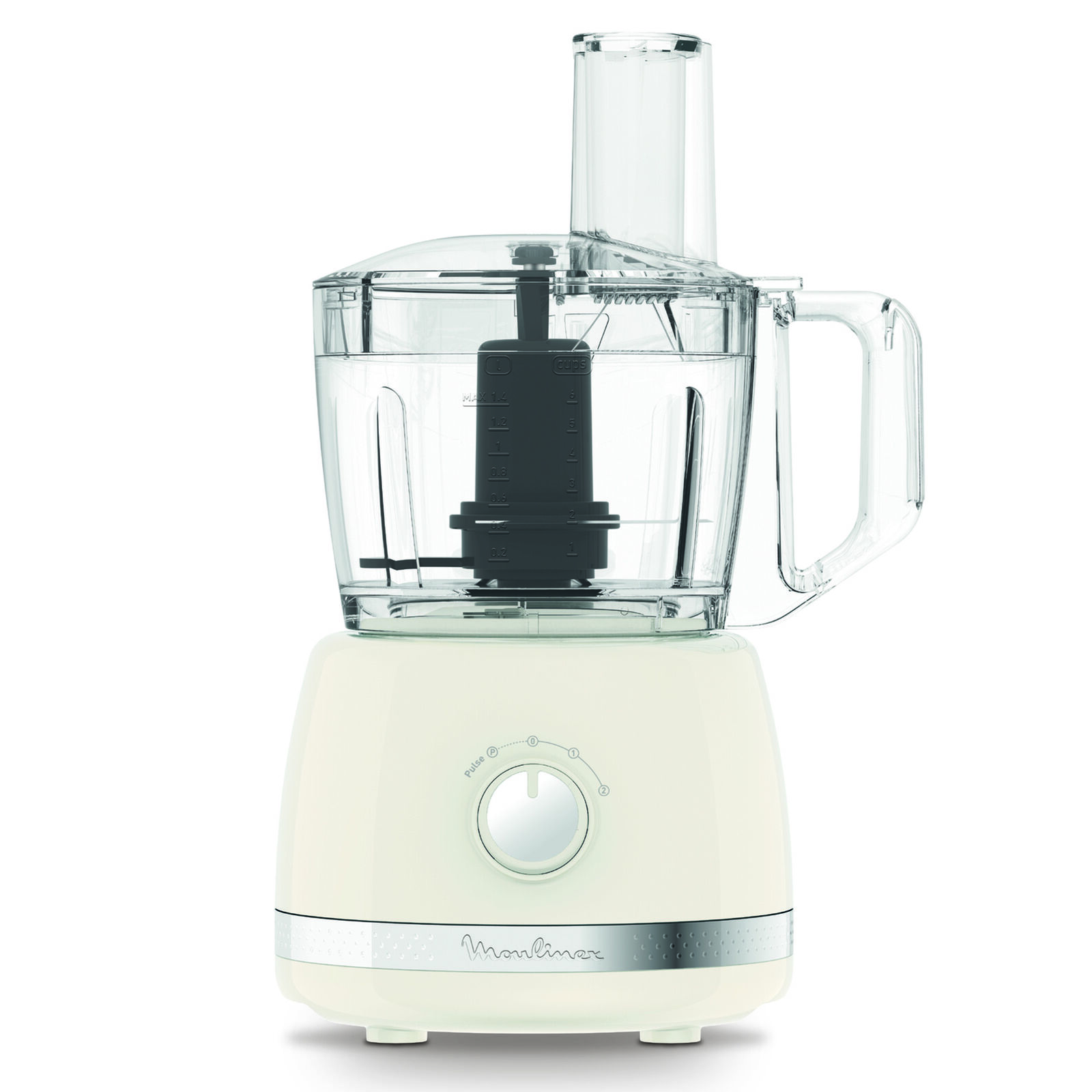 Moulinex Food Processor Electric Vegetable Chopper 2 Speeds 2.4L 600W Cream in GB