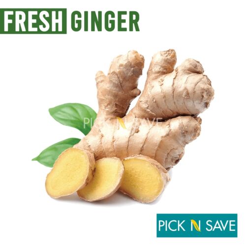 Fresh ORGANIC Ginger Roots 100g