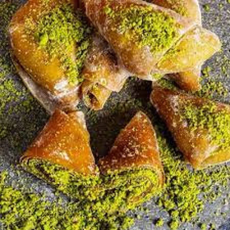 Natural Pistachio Amulet