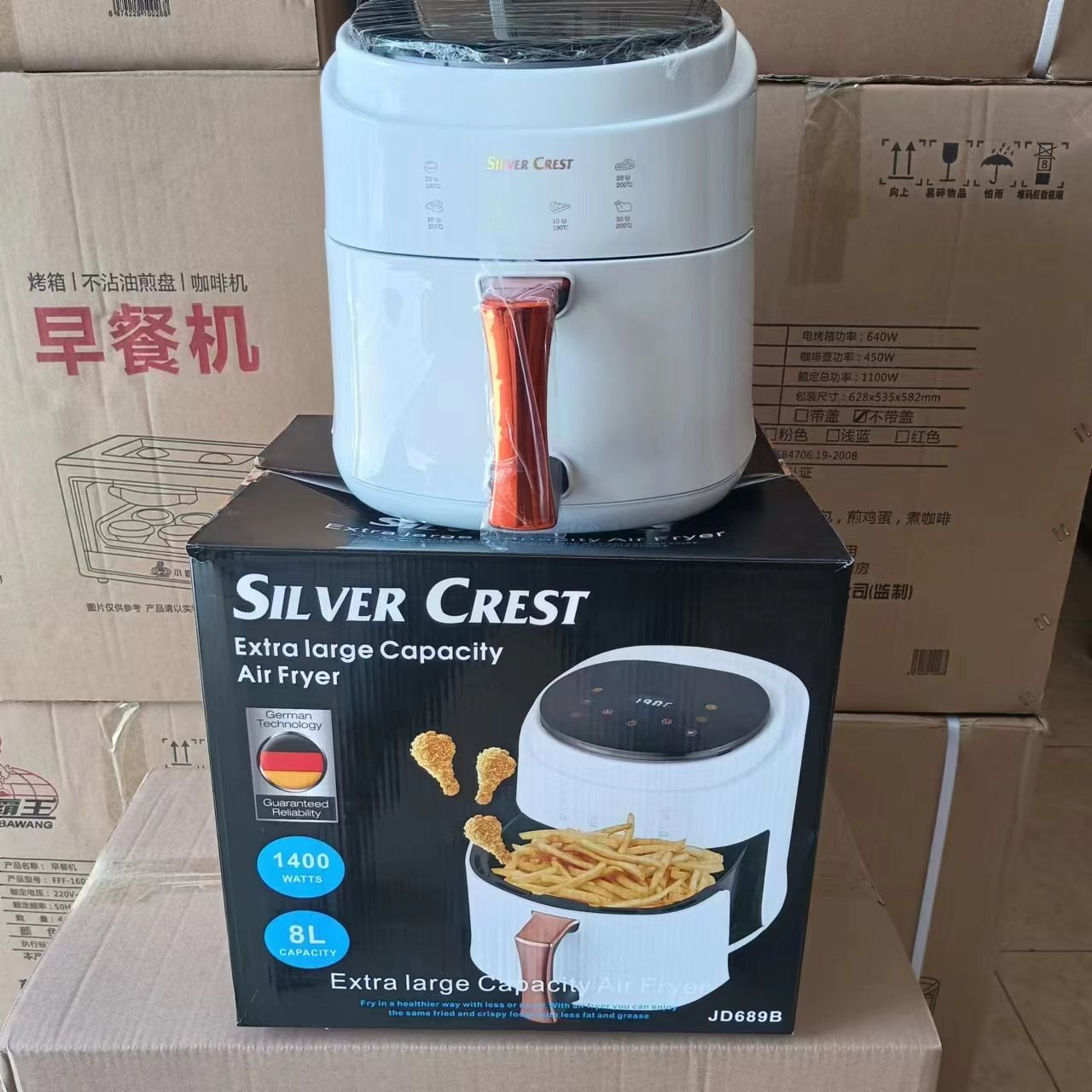 Air Fryer Silver Crest Quality Extra Large Airfryers