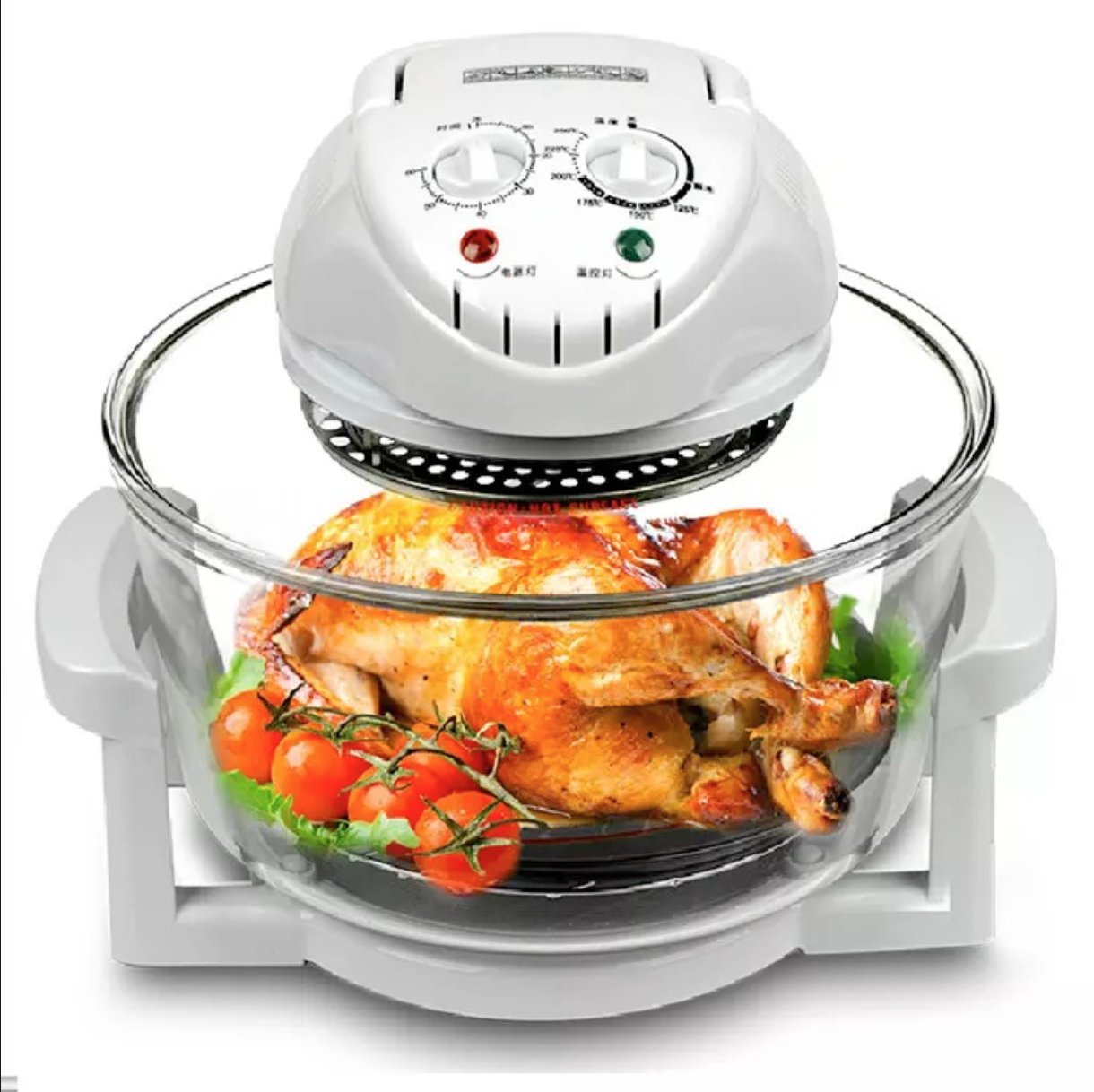 Halogen Air Fryer Transparent Glass 20litres