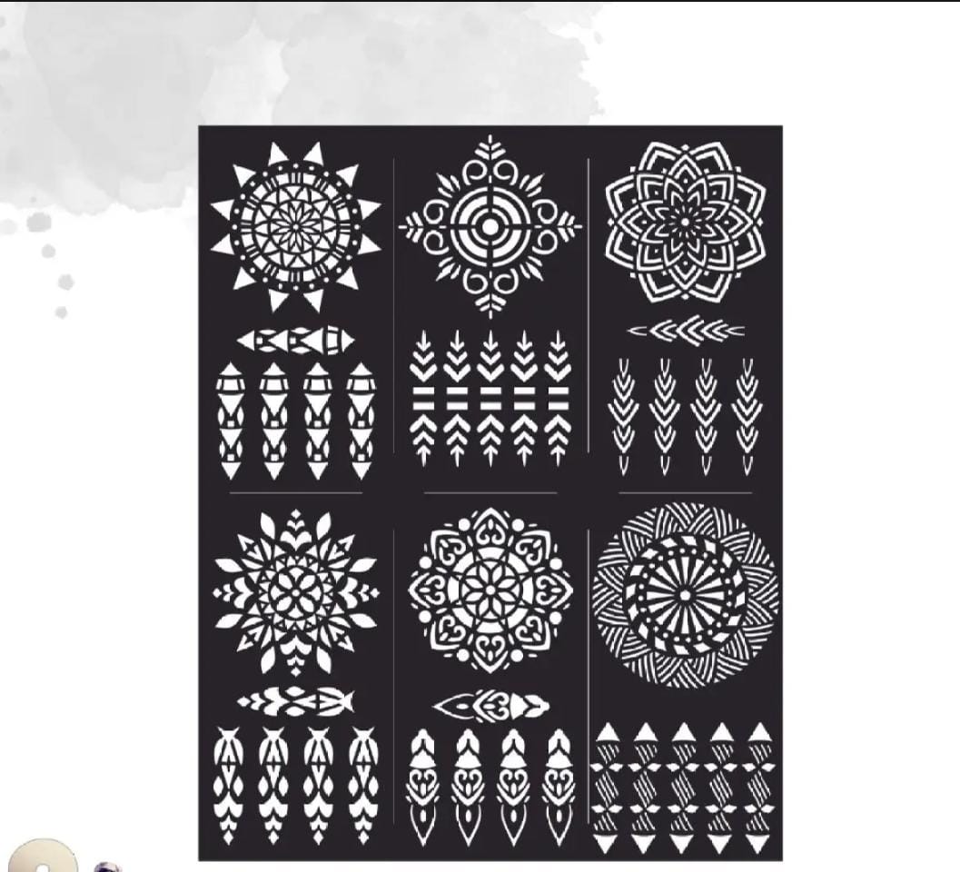 Mehndi stickers in GH