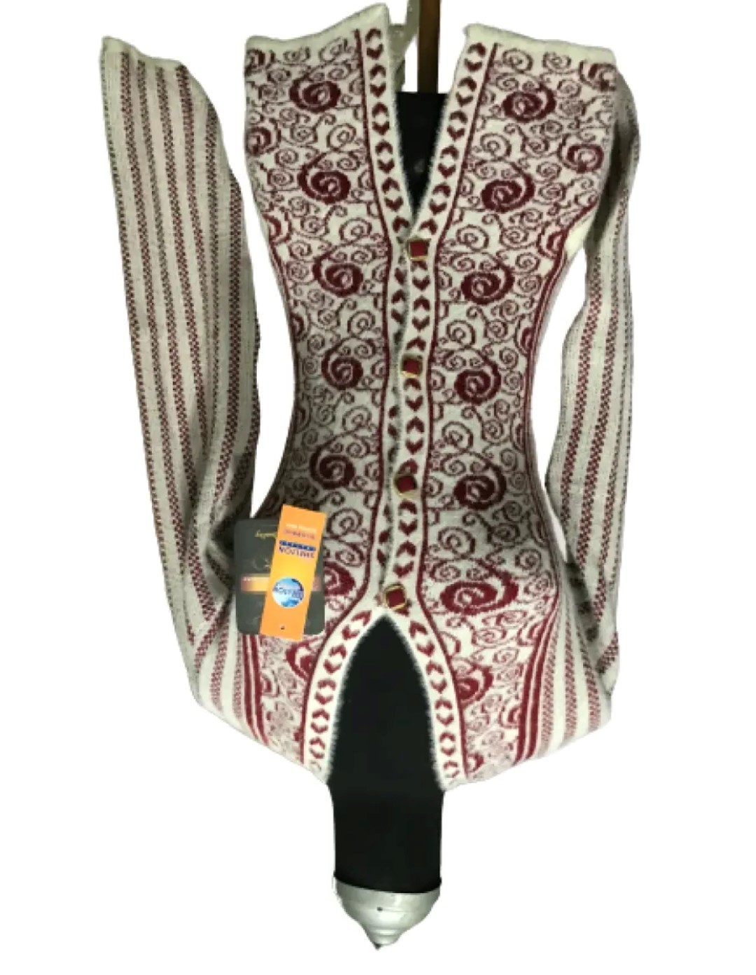 Sweater golden shinny