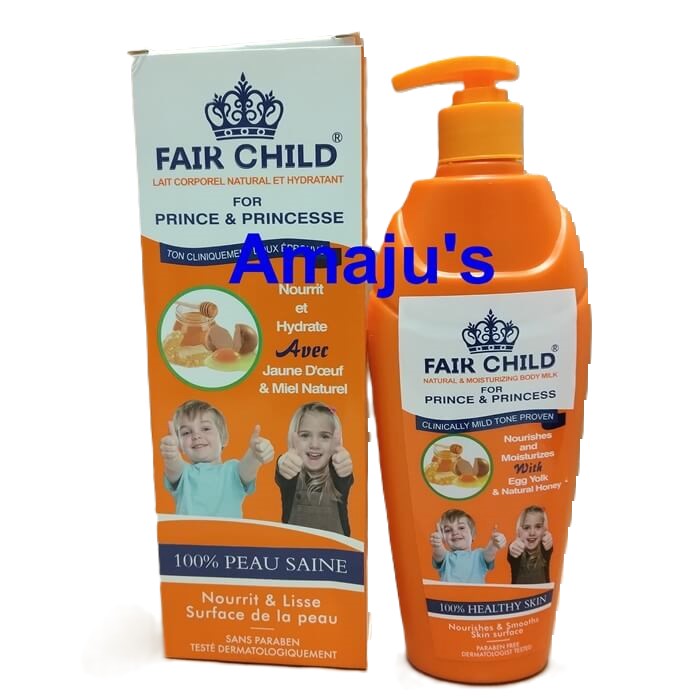 Fair Child Body Milk with Egg Yolk & Natural Honey –400ml in GB