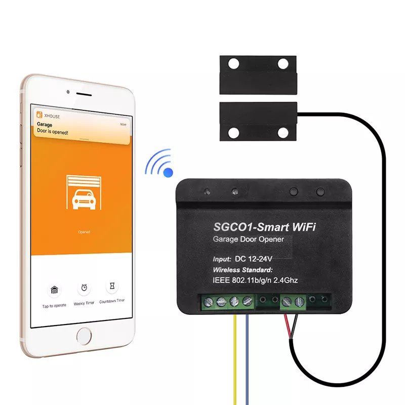 Smart Garage Sliding Door wifi Receiver Kit