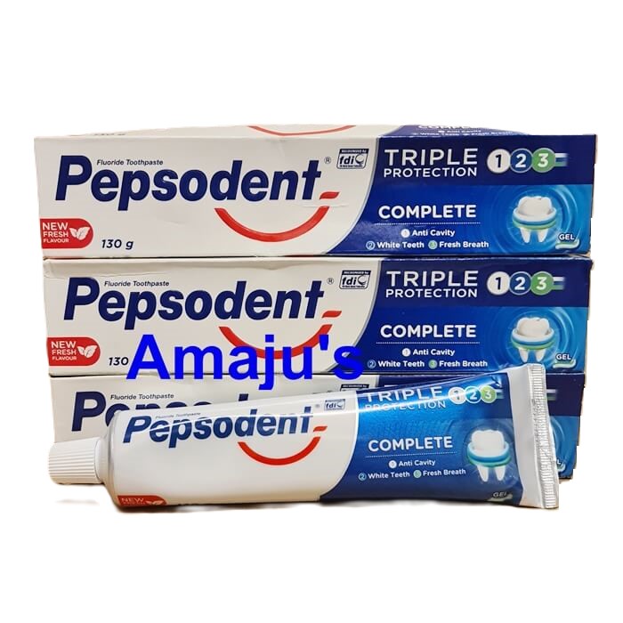 Pepsodent Toothpaste Triple Protection Complete - 3 x 130g in GB