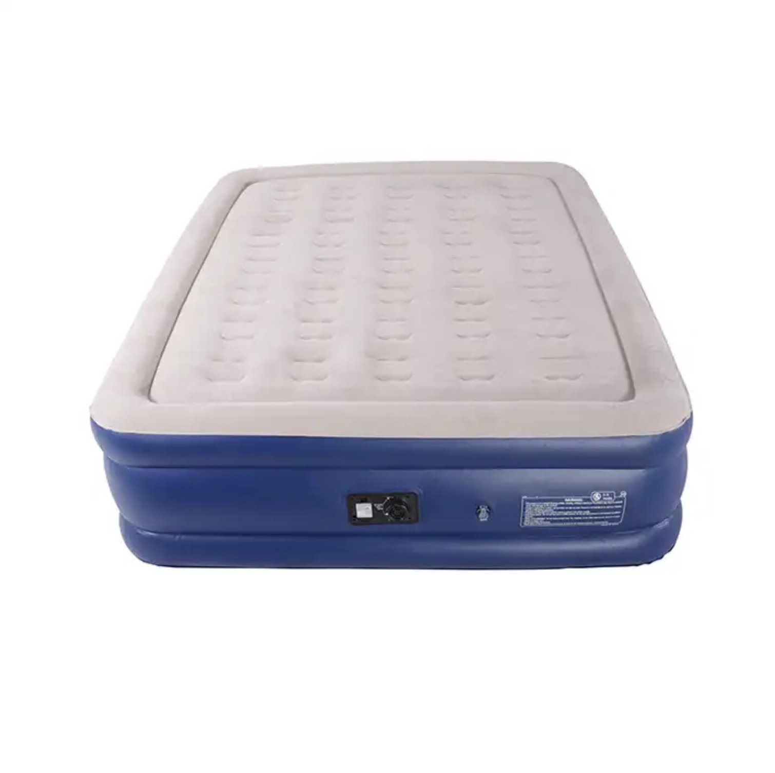 Air Mattress Bed With Built In Pump Double Bed Queensize Airbed quick inflation for home, portable travel