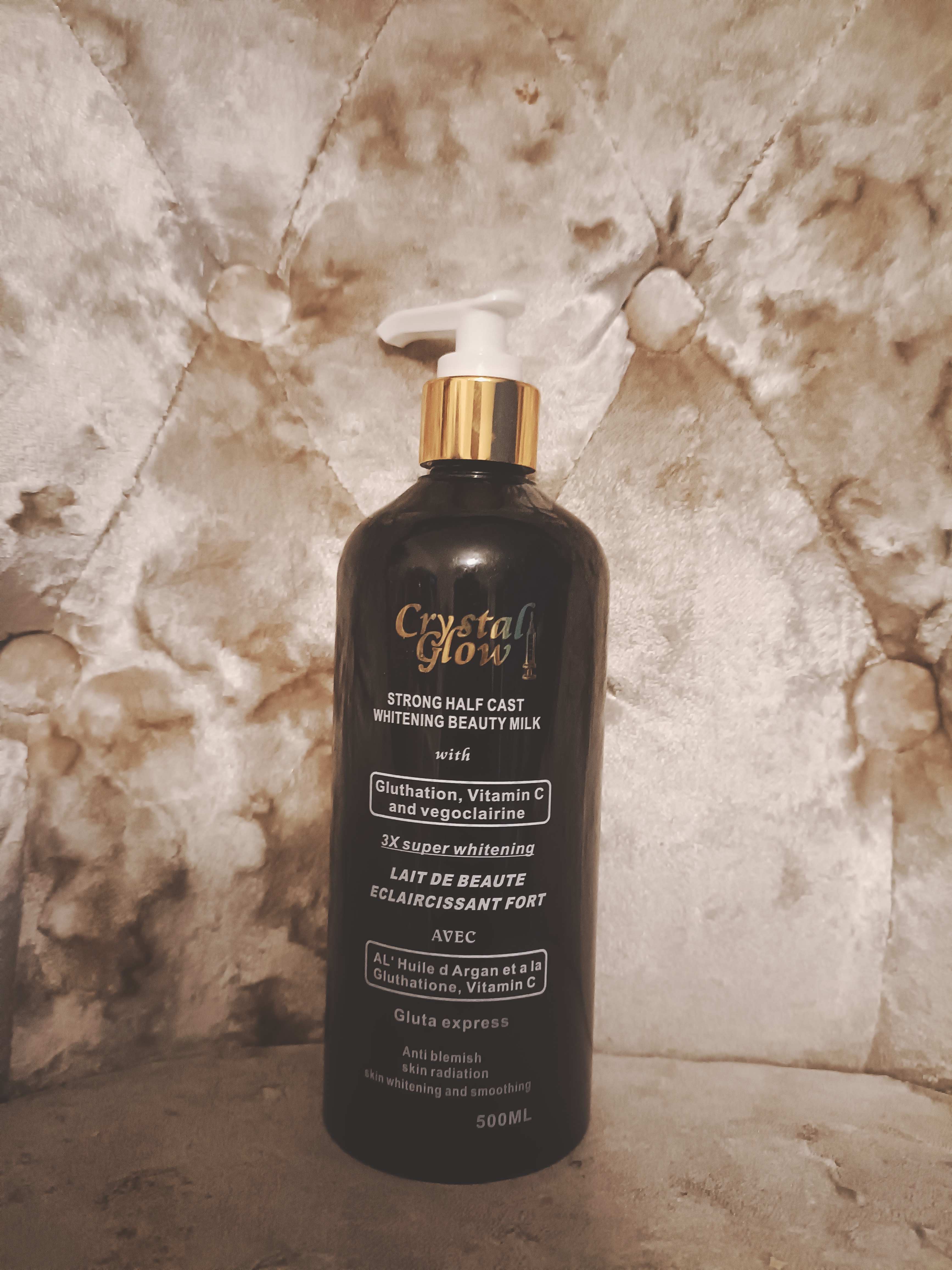 Crystal glow body lotion