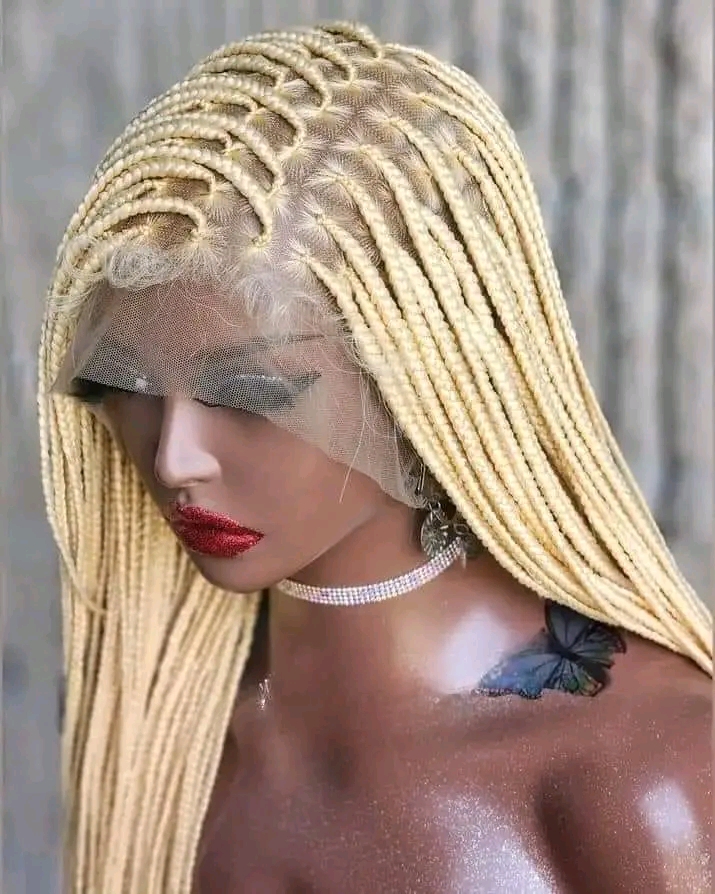 SINGLE PICK BRAIDED WIG FOR LADIES in NG