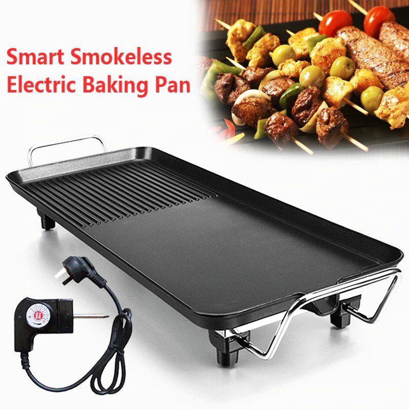 Electric Griddle Barbecue Grill