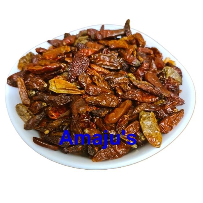 African Nigerian Hot Dry Chilli Pepper - 100g