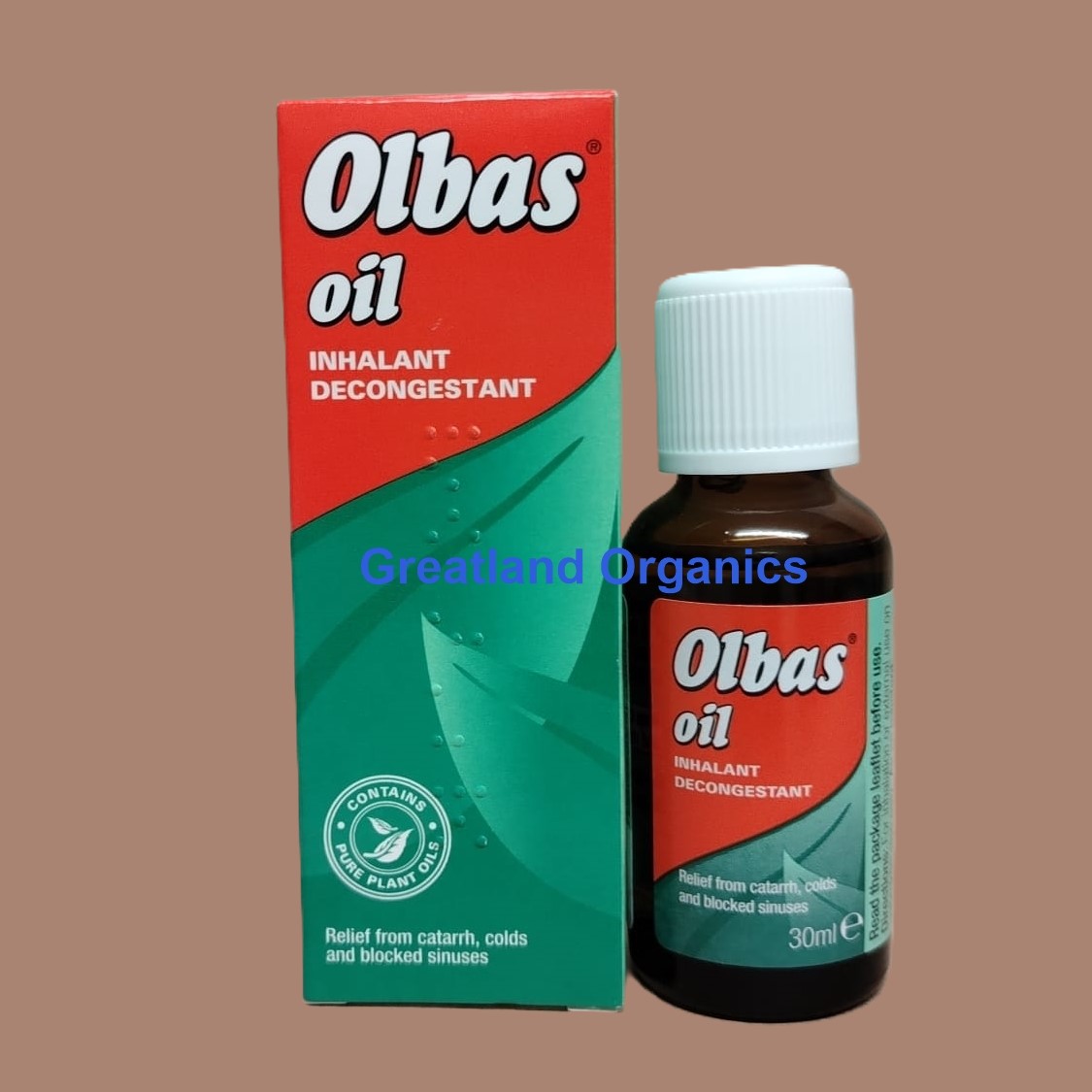 Olbas oil.