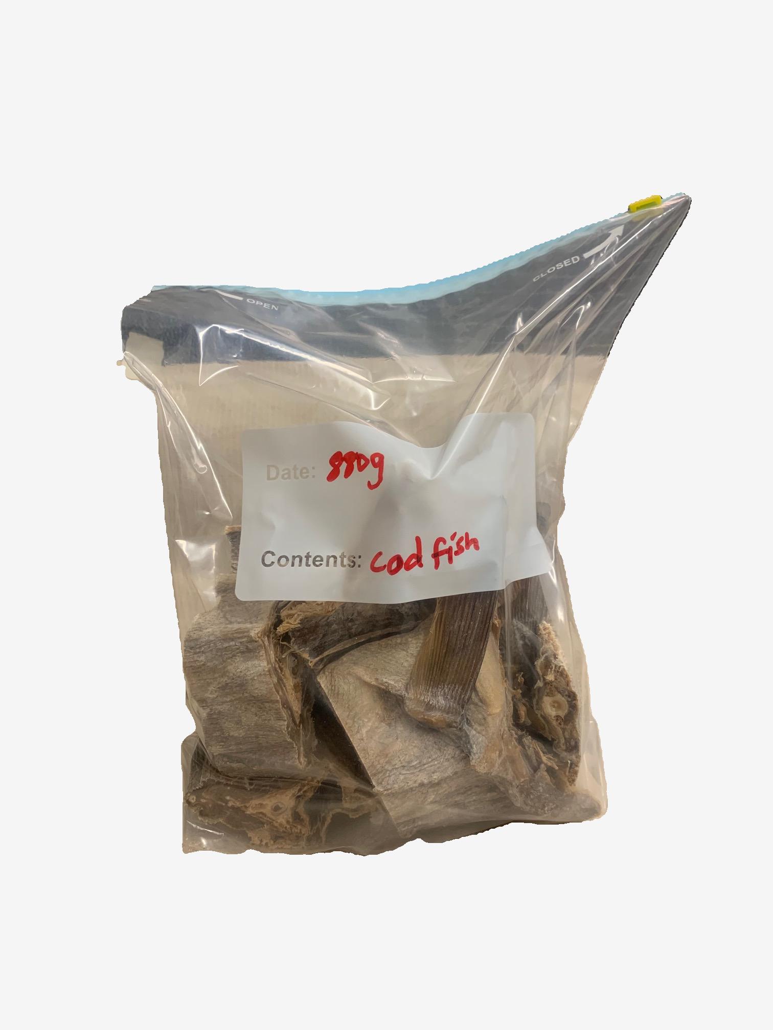 Dried Cod Fish (Stockfish) – 880g | Premium Norwegian Stock Fish | Traditional African Soup Ingredient