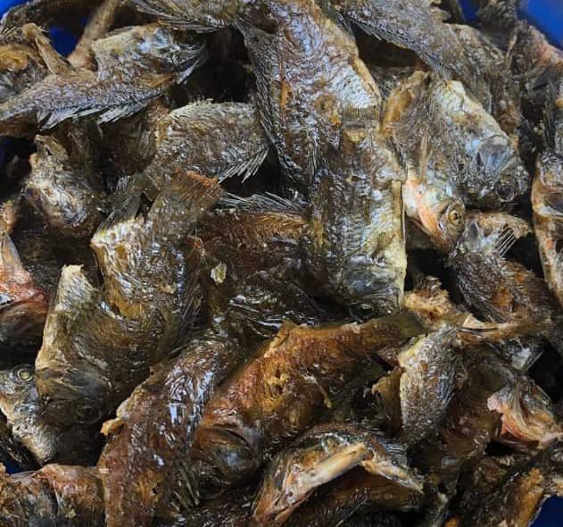 Fried baby tilapia (akpakalami) 500g & 1000g available