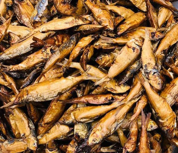 Smoked Herring Fish Healthy Seafood High Protein