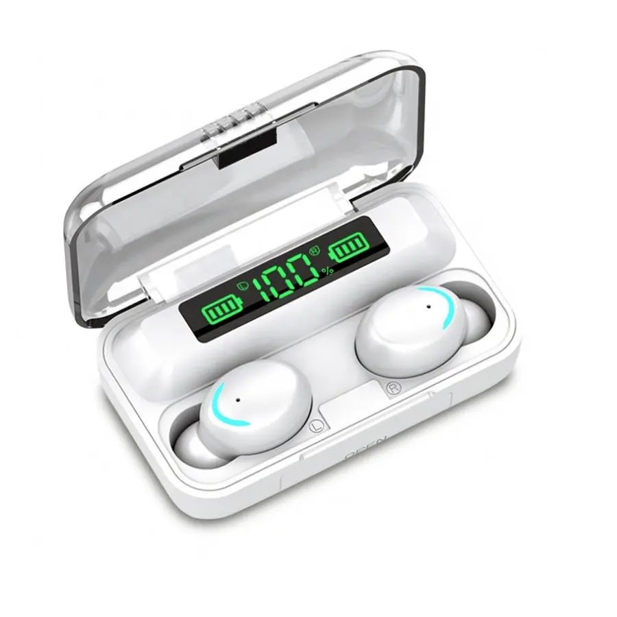 Earbuds In-Ear Earphones Headphones Gaming Stereo Wireless Headset f9-5