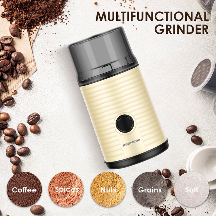 Mini electric spice grinder stainless steel coffee spices grinder beans