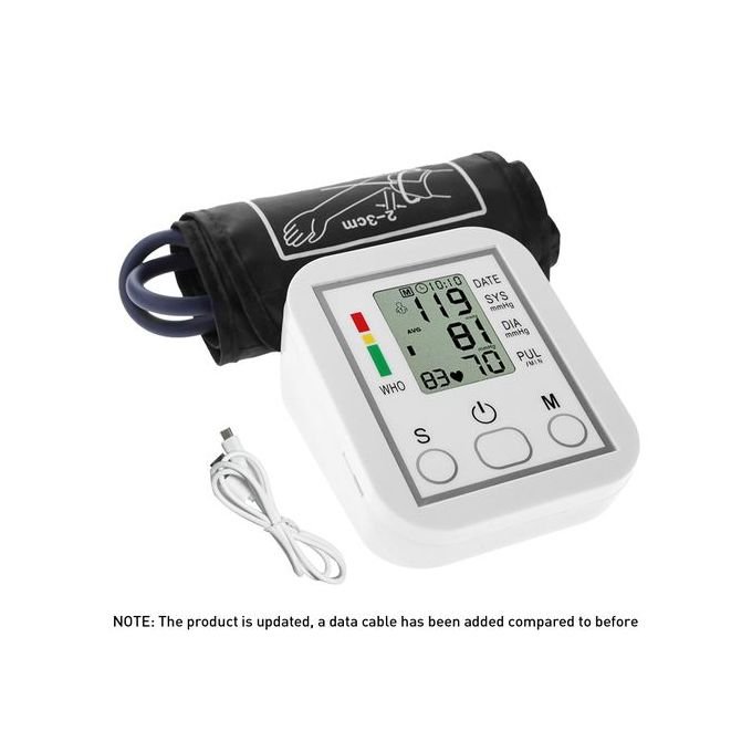 Blood Pressure Machine Arm Wrist Heart Rate Heartbeat Bp Pulse Monitor