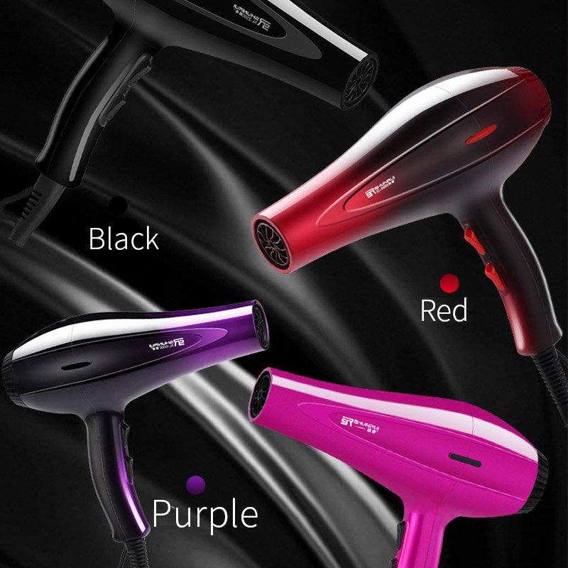 Hair Dryer 2000Watts Strong Wind 220V Negative Ionic Electric Salon Travel Hotel Household Hair Dryer